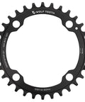 104 BCD 36 Tooth Mountain Bike Chainring For Shimano 12 Speed Hyperglide Plus Drop Stop ST, spider mount, aluminum, USA made
