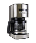 12 Cup Programmable Drip Coffee Maker With Glass Carafe No Mess Auto Shut Off Pause And Serve Large Water Reservoir Reusable Gold Tone Filter