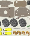 Complete RC Robot Car Kit For Kids Aged 8 To 16 Kid Friendly With Mecanum Wheels For Omnidirectional Movement STEM Science Kits