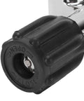 3500 PSI Scuba Tank Valve DIN Yoke Stainless Steel M18x1.5 Thread close-up, showing durable sealing for rugged marine use