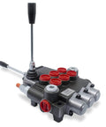 Monoblock 3 Spool Hydraulic Directional Control Valve For Industrial Grade Heavy Duty Hydraulics 11 GPM Cast Iron Body