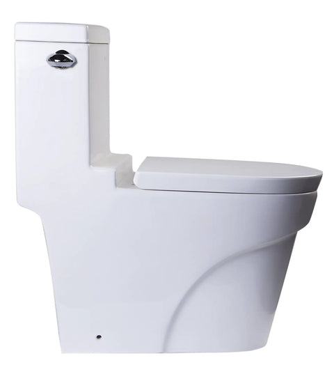 Soft Close Toilet Seat Replacement for TB326, Whisper Quiet Close With Smooth Hinge shown on TB326M toilet