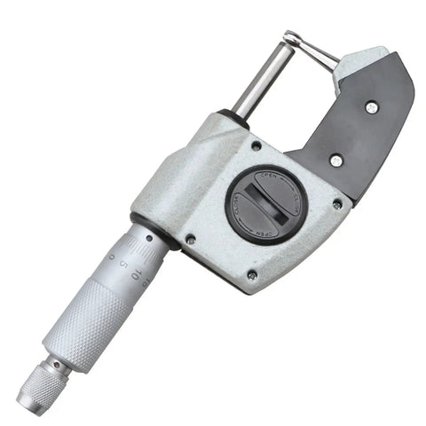 Digital Ball And Tube Micrometer With Spherical Anvil, Pro Grade Electronic Measuring Tool for pipes, 0 To 1 Inch and 0 To 25 Millimeters