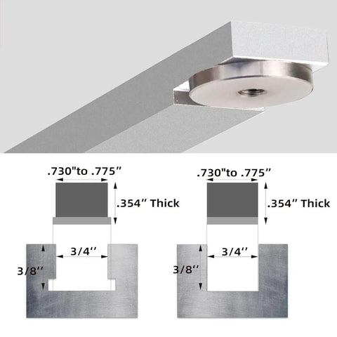 Precision Woodworking Miter Gage With 360Mm Fence And Flip Stop For Bench Saws Offers 11 Right Angle Stops For Exact 90 And 45 Degree Cuts Every Time, showing detailed dimensions and parts.