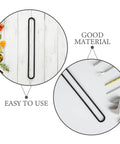 4 Pack Foam Replacement Gaskets for Vacuum Sealer Machines With High Elasticity Upper Strip Seals, Universal Foam Sealing Strips for Food Sealer Parts, Durable Kitchen Accessory Great for Commercial Use, black foam strip