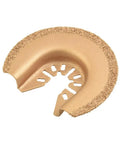 64mm Half Diamond Oscillating Tool Blade For Multi Tools With Quick Release For Grout Mortar And Concrete Removal In Home DIY