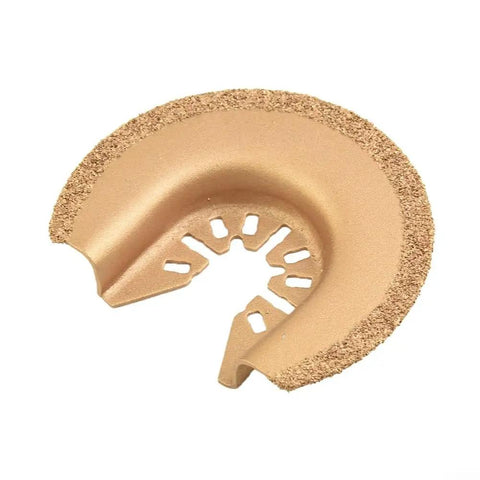 64mm Half Diamond Oscillating Tool Blade For Multi Tools With Quick Release For Grout Mortar And Concrete Removal In Home DIY