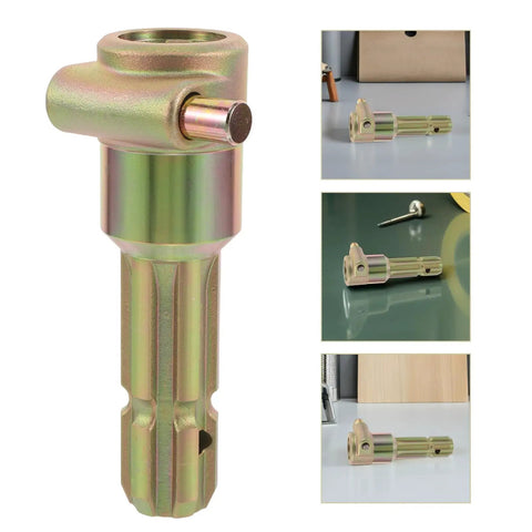 Heavy Duty PTO Shaft Extender Adapter With 1 3/8 Inch 6 Spline Design For No Nonsense Tractor To Implement Hookup, detailed view.