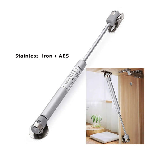 Stainless Steel Door Closer For Doors And Cabinets With Soft Close Hydraulic Gas Lift Strut Adjustable Tension Universal Non Handed Design
