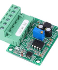 0-5KHz To 0-10V Frequency To Voltage Converter Module Digital To Analog Converter For Pulse Signals, PCB board with capacitors