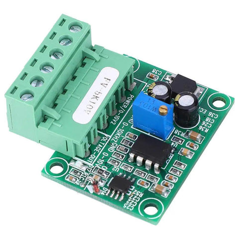 0-5KHz To 0-10V Frequency To Voltage Converter Module Digital To Analog Converter For Pulse Signals, PCB board with capacitors