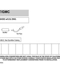 Heavy Duty Exhaust Clamp For Chevrolet Silverado 1500, Stainless Steel Pipe Connector diagram for installation