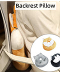 Desk Nap Pillow For Office And Travel With Breathable Hole Face Down Napping Cushion Cartoon Animal Headrest on chair