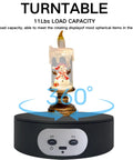 This sleek motorized rotating display stand is the ultimate sidekick for your photoshoots and shop window needs. It spins a smooth 360 degrees.