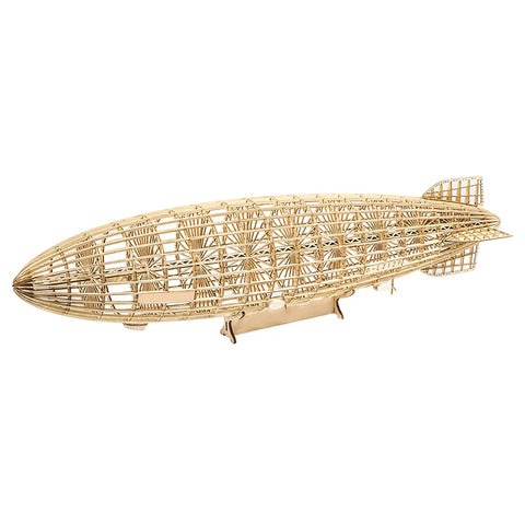 1:453 Scale D LZ129 Airship Wooden DIY Model Kit For Teens And Adults With High Precision Laser Cut Parts 540mm Long STEM Toy