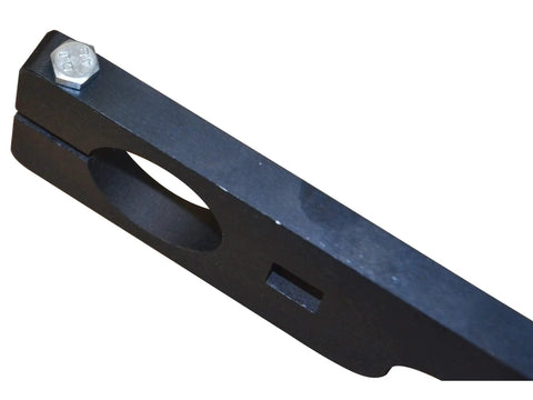 Savage Barrel Nut Wrench Dual End Tool For Early And Late Model Savage Rifles 110 And 10 Series Safe Barrel Removal, Installation And Maintenance In A 15 Inch Length showing detailed end view.