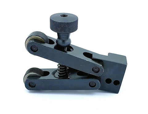 5-20 mm Adjustable Knurling Tool With Spring Action Clamp For Lathe Machine, Diamond Pattern, Quick Change Tool Post Compatible Holder