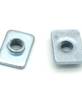 Heavy Duty M5 T Slot Nut For 2020 Aluminum Extrusions Fits 20 Series Profiles 20X20MM Flat Square Pre Assembly Nut Zinc Plated Steel