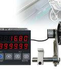 Built Tough Rolling Measuring Wheel With Crisp Digital Readout And Precision Encoder for precise length tracking display.