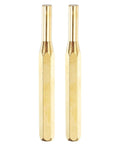 Brass Punch Set Two Piece No Mar Drive Pin And Alignment Punches One Quarter Inch Head Pro Grade Brass For Watch Repair Jewelry Making And Craft Projects