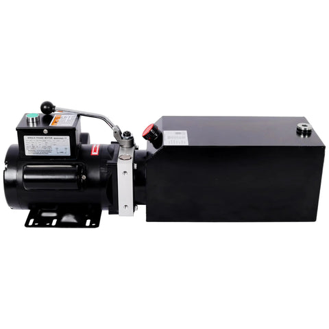 Heavy Duty Hydraulic Power Unit For Car Lifts, 220V AC Single Phase With 10 Quart Oil Reservoir, Replacement Pump for lifting.