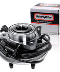 Front Wheel Bearing And Hub Assembly 5 Lug With ABS Fits Ford Explorer 2006 To 2010 shown with packaging