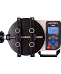 Digital Cap Torque Tester With 5 Newton Meter Capacity, All Metal Body, Graphic LCD Screen, Menu Driven Interface, Universal 100 to 240 Volts AC, Holds Bottles And Jars From 12 To 160 Millimeters, Built For Real World Pro Grade Cap Tightening Tests, front view