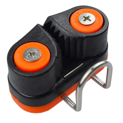 Cam Cleats With Wire Flaired Leading Ring For 3mm To 15mm Rope, Nylon Cammatic Cleats For Marine Boats And Kayaks, Lightweight Durable