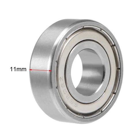 Premium Stainless Steel Ball Bearing 6202ZZ Double Shielded 15 X 35 X 11 Millimeter Unit Featuring Rustproof Design And Precision Internal Components That Rolls Slick And Handles Heavy Tasks Without Flinching For Tough Shop Jobs And Reliable Home Repairs