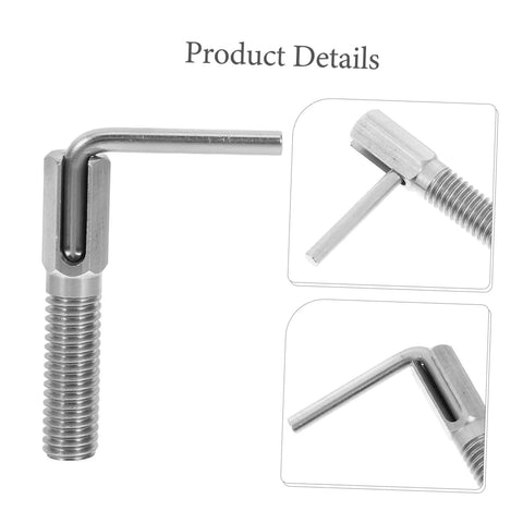 Heavy Duty Steel Spring Loaded Plunger Lock Pin With Knurled Thumb Grip And Quick Release Mechanism For Industrial Gear and Mechanical Hardware, angled view showing detail.