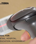 General Purpose Handheld 1D Bi Directional Laser Barcode Scanner Corded USB Interface For Fast Accurate Scanning Of GS1 DataBar And RSS Codes 100