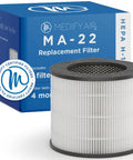 Replacement Filter For MA-22 Air Purifier 3 In 1 True HEPA H13 With Activated Carbon And Pre Filter for allergens and smoke.