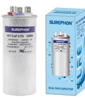 45/7.5 MFD AC Capacitor 370V 440V 50/60Hz CBB65B Run Start for Air Conditioners, packaging and product