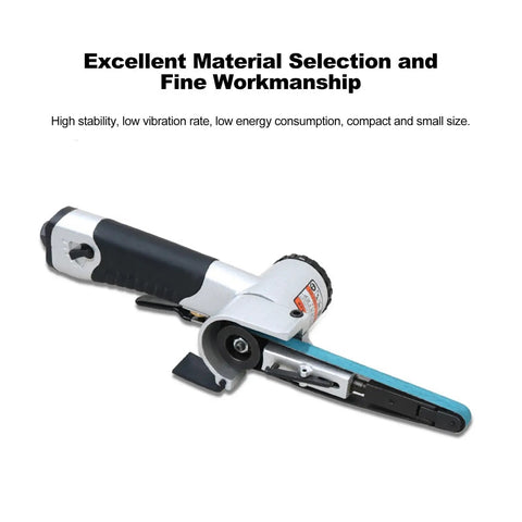 20mm Air Belt Sander Workhorse For Heavy Duty Woodworking Metal Polishing And Precision Grinding Built Like A Tank With Rust Resistant Alloy Body crafted compact design with low vibration.