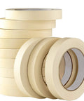 Pro Grade 3/4 Inch Masking Tape, 60 Yard Rolls, 12 Pack, 720 Total Yards, Easy Tear Adhesive for Quick Cuts, Multi Use Tape