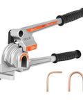3 In 1 Tube Bender For Copper And Aluminum Pipes, Handy Manual Level Bending Tool For One Quarter, Three Eighths, And One Half Inch OD