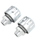 Get these slick Sileduove NPT Threaded Breather Cap Reducers For Your Rig. Half inch metal plugs with anodized caps.
