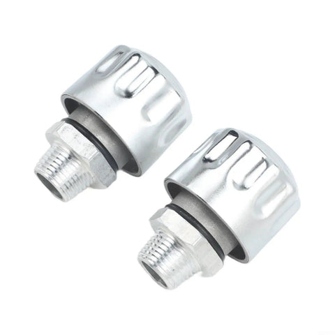 Get these slick Sileduove NPT Threaded Breather Cap Reducers For Your Rig. Half inch metal plugs with anodized caps.