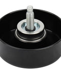 Close-up of idler pulley for Chevy Silverado Tahoe Express 1500 2500 3500 GMC Sierra Yukon Savana Hummer H2 4.8L 5.3L replaces 419602 89006