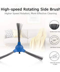 Side Brush Replacement For RoboVac 11S 11S Max 12 15C 15T 30 30C 35C Vacuum Cleaners 52mm High Performance Brush Set