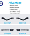 4 Pc Front Steering Inner And Outer Tie Rod Ends Kit Direct Fit Replacement For Kia Optima 2011 2019 2011 2016 Includes All Ends For Durable Suspension Rebuild Your Steering System With OE Style Quality And Easy Install, inner and outer tie rod ends