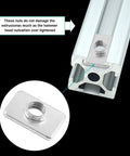 M5 Flat Sliding T Nuts 100 Pack For 2020 Series Aluminum Extrusion T Slot Profiles With 6mm Slot One Sixteenth Inch Thick Carbon Steel Build Heavy Duty Fastening Hardware For Quick Secure Adjustments in 2020 extrusion slot