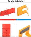 Magnetic Cabinet Hinge Mounting Clamp Pro Grade Heavy Duty ABS Tool components with hinge mounting plate and positioning aid