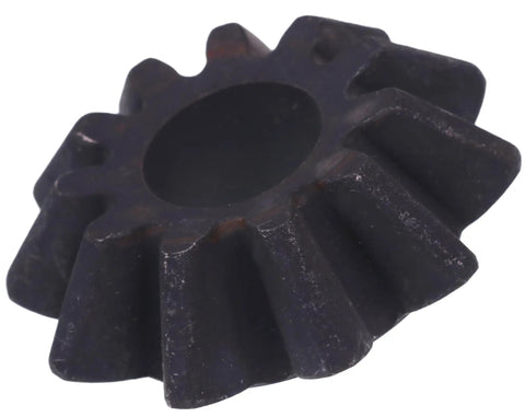 Beefy Differential Planetary Bevel Gear Set T159350 T239653 for John Deere Backhoes, close-up on gear tooth profile