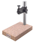 Single Pink Crystal Granite Base Comparator Stand Without Indicator Pro Grade Heavy Duty 9.25 Inch Vertical Capacity 8x12 Base