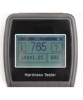 Heavy Duty Digital Hardness Tester Portable Metal Testing Rig For Steel Aluminum Alloy Iron Brass Gauge display showing 765 HLD.