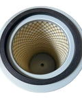 Top view of Vacuum Filter Cartridge Assembly VKHF001 For Vacmaster Industrial VK811PH And VK1011SIWTH showing folded design.