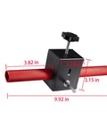 Wall Wiring Machine for Easy Cable Threading And Hidden Pipe Runs Automatic Wire Puller with measurements and red handles.