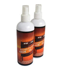 Two bottles of Wooden Repair Spray Quick Fix Scratch Remover For Tables Beds Floors 120Ml Instant Repair Paint on white background