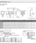 CHUNYE SGMSV servo motor SGMSV-10ADA61 1 kW; technical drawing with front, side, and shaft-end views and dimensions.